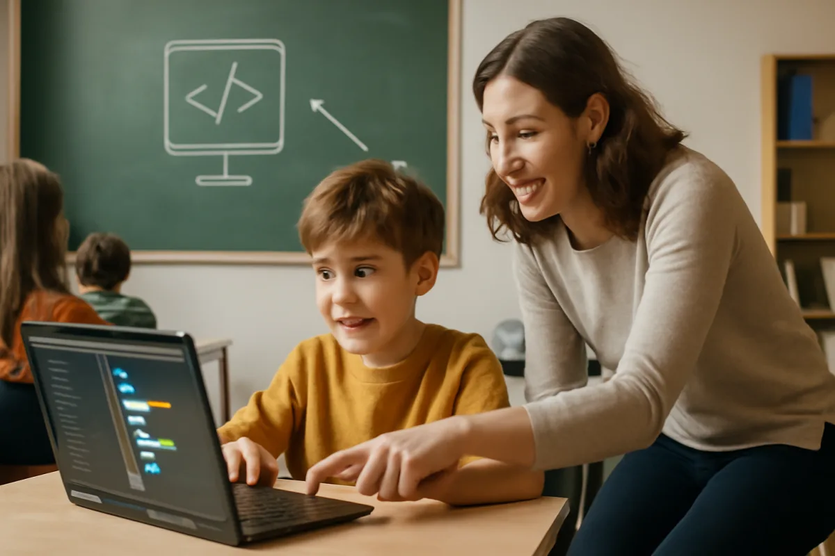 Didattica innovativa con il coding: il passo semplice che motiva anche i più scettici