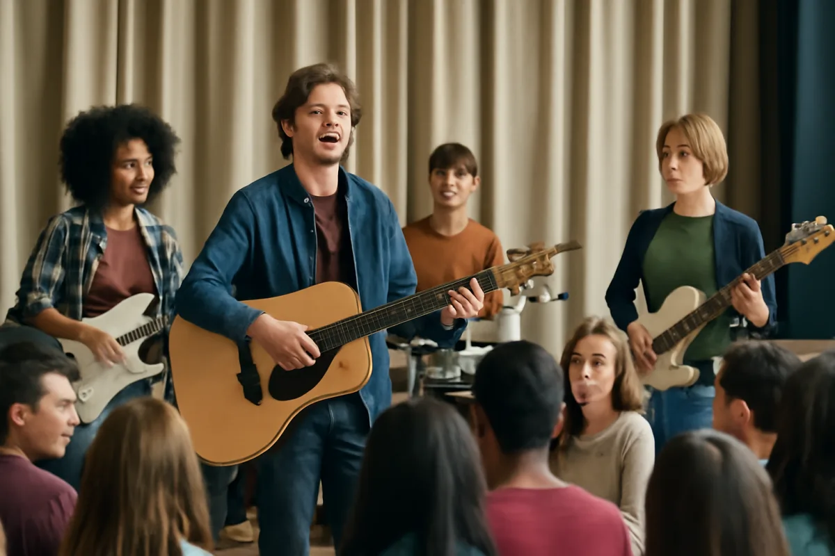 Musica dal vivo come evento scolastico: perché favorisce apprendimento e coesione nel gruppo