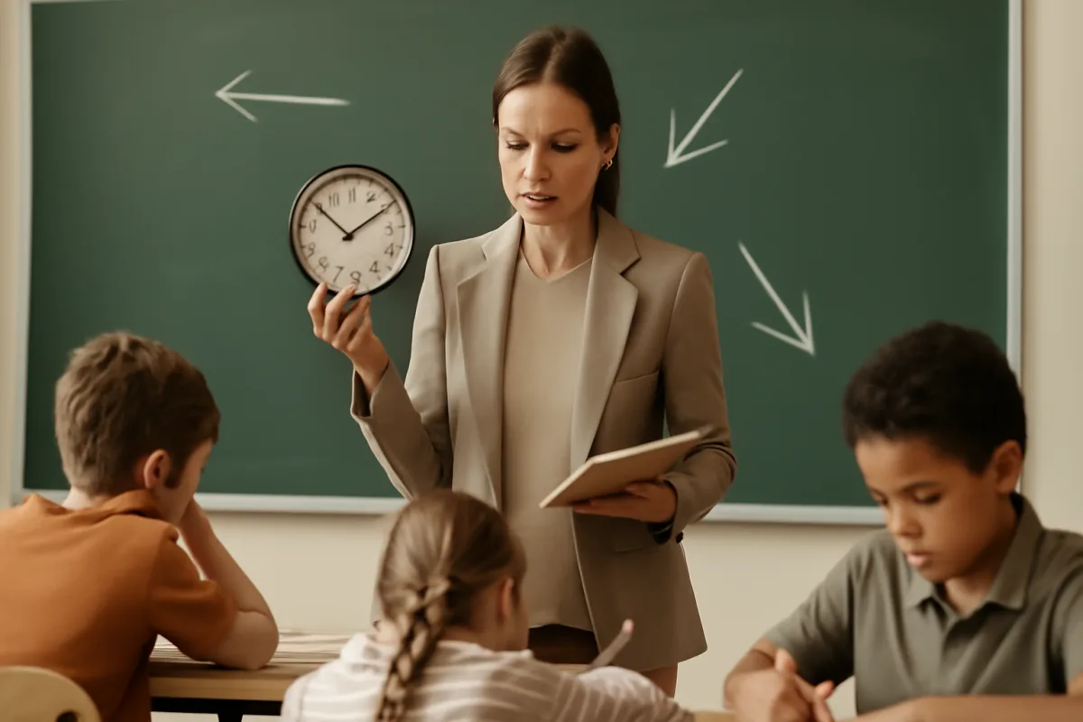 Gestione del tempo in classe: tre errori comuni e come evitarli facilmente